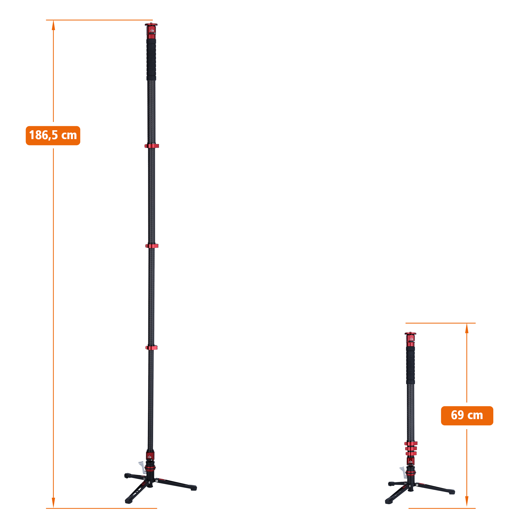 Easy Traveler Carbon Monopod