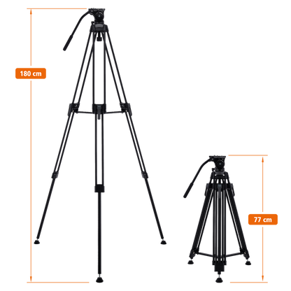 V8i Quick Aluminium | Profi Videostativ